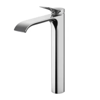 Baterie lavoar inalta Hansgrohe Vivenis 250 cu ventil crom lucios imagine