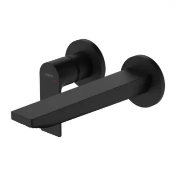 Baterie lavoar incastrata Hansgrohe Rebris E negru mat imagine