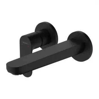 Baterie lavoar incastrata Hansgrohe Rebris S negru mat imagine