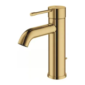 Baterie lavoar monocomanda Grohe Essence S auriu lucios Cool Sunrise imagine