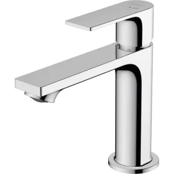 Baterie lavoar pe blat crom Hansgrohe Rebris E imagine