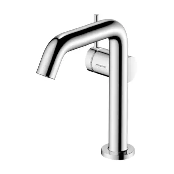 Baterie lavoar pe blat crom Hansgrohe Tecturis S imagine