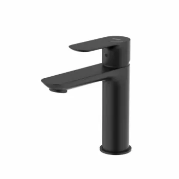 Baterie monocomanda lavoar Roca Cala S, cu cold start, negru mat imagine
