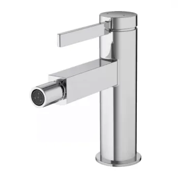 Baterie pentru bideu Hansgrohe Finoris cu ventil Pop-Up crom lucios imagine