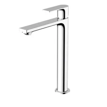 Baterie pentru lavoar Hansgrohe Rebris E, CoolStart, EcoSmart, crom imagine