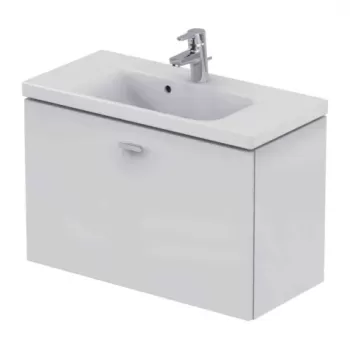 Baza lavoar suspendat Ideal Standard Connect Space 1 sertar 79x51.3 cm alb imagine
