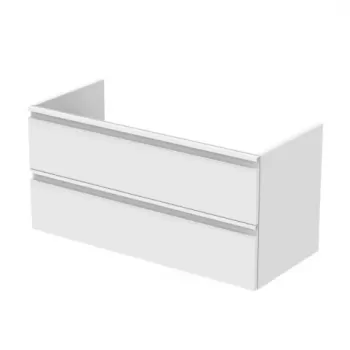 Baza lavoar suspendat Ideal Standard Tesi 2 sertare 100x49 cm alb imagine
