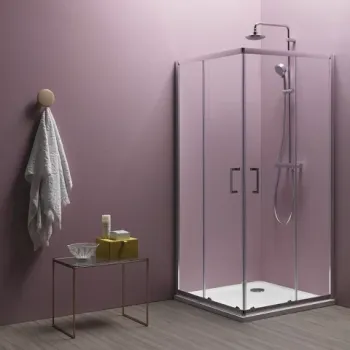 Cabina de dus Kolpasan, Eco Quat, 90x90 cm, patrata imagine