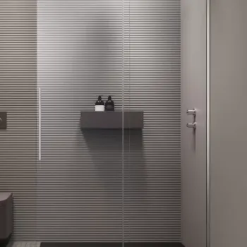 Cabina de dus Walk-in Radaway Furo SL, 80x200 cm, crom imagine