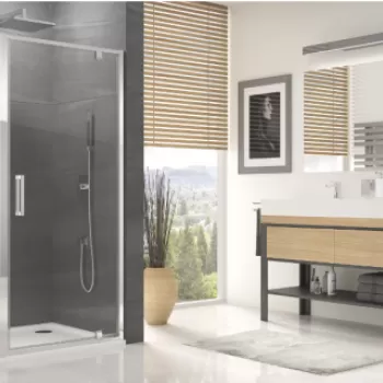 Cabina dus cu usa batanta Ocelia OCEP 80x80xH190 cm imagine