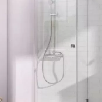 Cabina dus pentagonala Radaway Essenza Pro PTJ 100x100 cm, usa stanga imagine