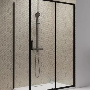 Cabina dus Radaway Premium Pro Black KDJ 110x90 cm, dreapta imagine