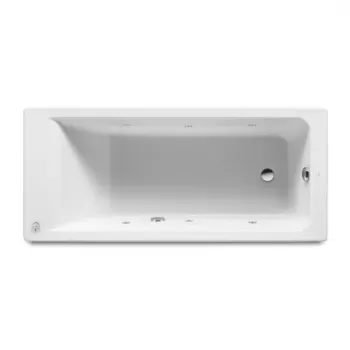 Cada cu sistem hidromasaj Roca Easy Tonic 170x70 cm alb imagine