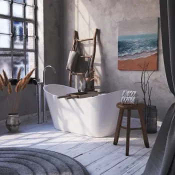 Cada Freestanding Alba 1600x750x590- Design Modern si Elegant, Material Premium imagine