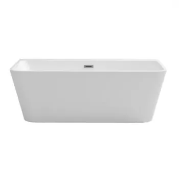 Cada freestanding Besco Varya alb 170x80 cm imagine