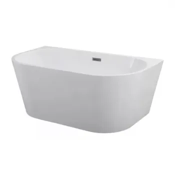 Cada freestanding Besco Vica alb 150x80 cm imagine