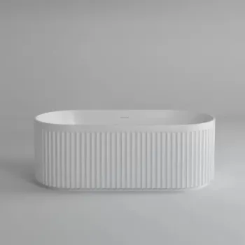 Cada freestanding Coloana Aria 150x80 cm acril alb imagine