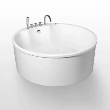 Cada freestanding Coloana Aurora 150x150 cm acril alb imagine