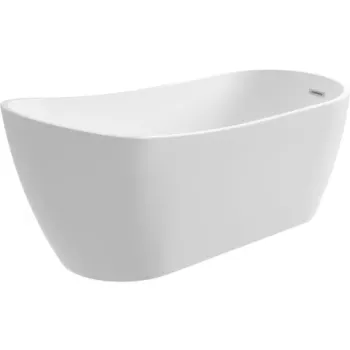 Cada freestanding Deante Arnika, 160x72 cm, acril alb lucios imagine
