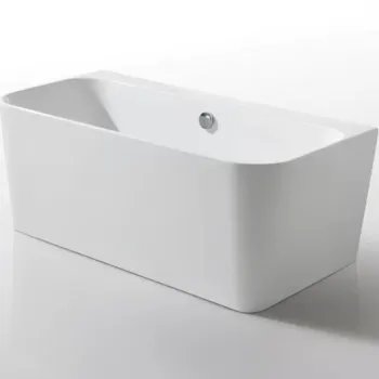 Cada freestanding Kreiner Maggie 160x75 cm alb imagine