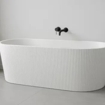 Cada freestanding RENO WHITE 175x75 imagine