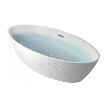 Cada freestanding Sanotechnik Las Vegas 170x80 cm din acril alb imagine