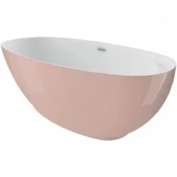 Cada freestanding Spatio Kivi acril 165x75 cm, roz imagine