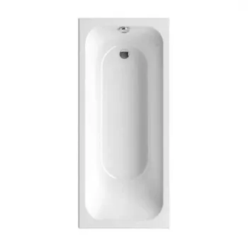 Cada pentru inzidire Ravak Chrome Slim, acril, 180x80 cm, alb imagine