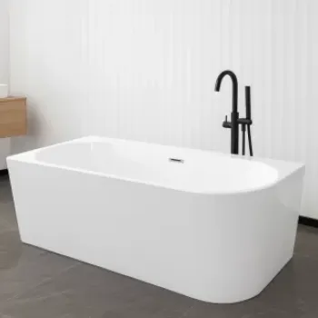 Cada SOLVA Freestanding din Acryl, Montaj Dreapta, 180x80x56 cm imagine