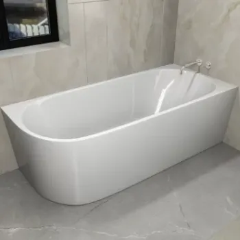 Cada SOLVA Freestanding din Acryl, Montaj Stanga, 180x80x56 cm imagine