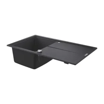 Chiuveta compozit reversibila Grohe K400 86x50 cm negru granit imagine