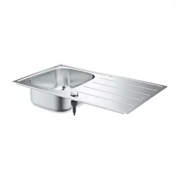 Chiuveta inox Grohe K200 86x50 cm cu 1 cuva cu picurator imagine