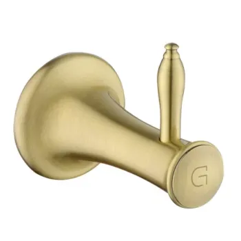 Cuier simplu FDesign Lacrima bronz periat imagine