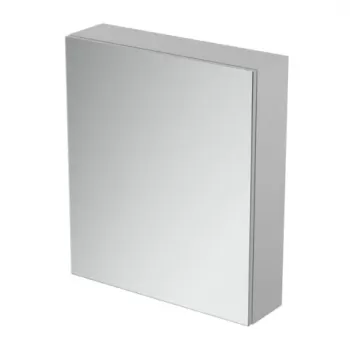 Dulap cu oglinda si iluminare LED Ideal Standard Mirror & Light finisaj aluminiu 60x70 cm imagine