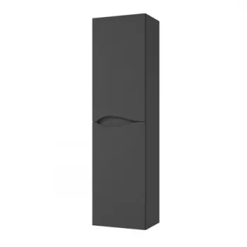 Dulap inalt suspendat Defra Murcia 41x150 cm 2 usi grafit mat imagine
