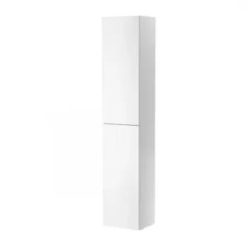 Dulap inalt suspendat Gala Daily 30x150 cm alb lucios 2 usi imagine