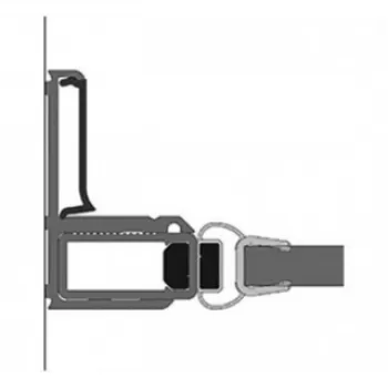 Kit inchidere usa in nisa Sanswiss Cadura 200 cm imagine