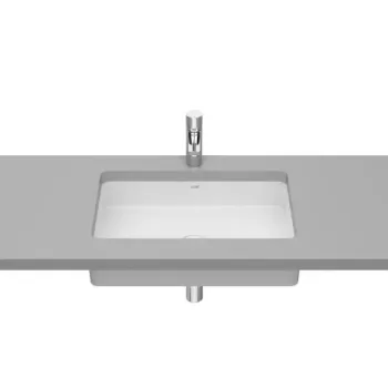 Lavoar baie sub blat, alb mat Roca Inspira 60x39 cm imagine