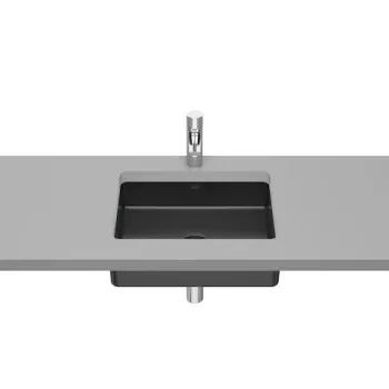 Lavoar baie sub blat, antracit Roca Inspira 50x39 cm imagine