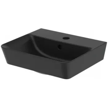 Lavoar baie suspendat, negru mat Ideal Standard Connect Air Cube 40x35 cm imagine