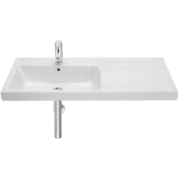 Lavoar baie suspendat Roca The Gap 100x46 cm, asimetric imagine