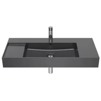 Lavoar baie suspendata, antracit Roca Inspira Square 100x49 cm imagine