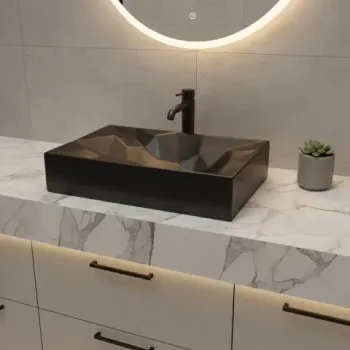 Lavoar Ceramic Negru Mat A526-CBK-M imagine