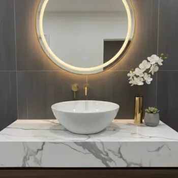 Lavoar Ceramic Zen Alb lucios - A025 imagine