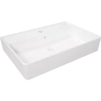 Lavoar Deante Temisto 61x41 cm dreptunghiular pe blat alb imagine