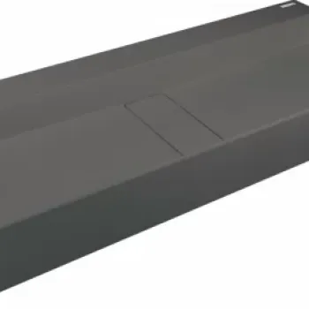 Lavoar din granit Deante Blur, 80x40x12 cm, antracit metalic imagine