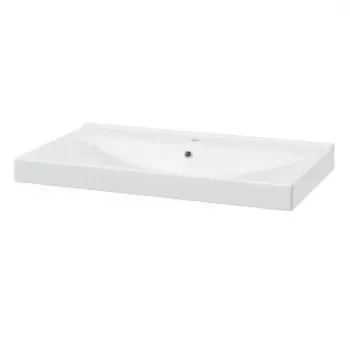 Lavoar incastrat alb Defra Verso 101 cm imagine