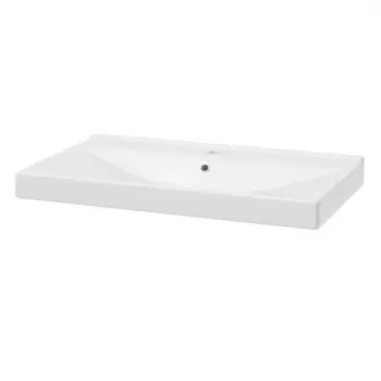 Lavoar incastrat alb Defra Verso 80 cm imagine