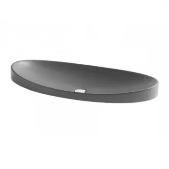 Lavoar incastrat Gala Klea onix-antracit 90x40 cm imagine