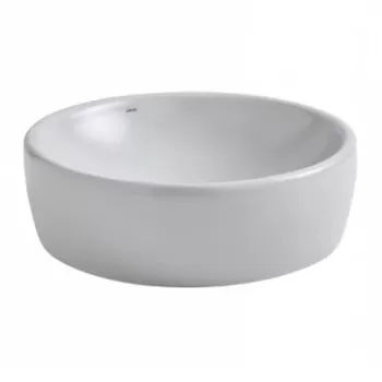 Lavoar pe blat Gala Urban alb perla O 45 cm imagine
